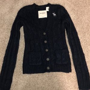 Abercrombie Kids Button sweater.